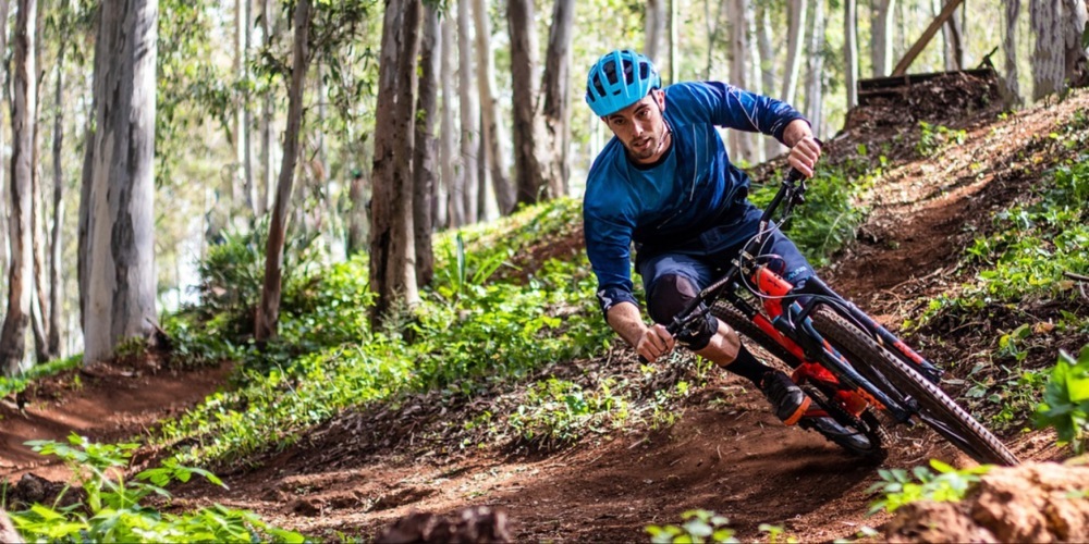 Der Bikepark wird eine Länge von rund 680 Metern umfassen. (Symbolbild)