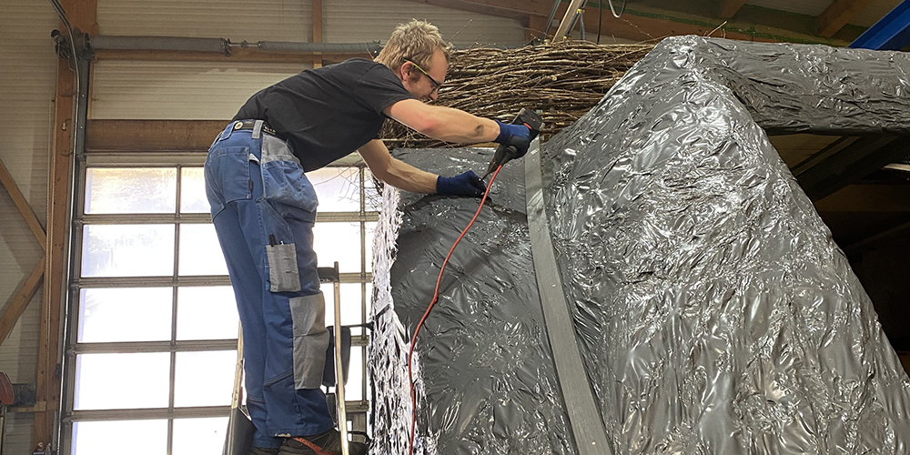 In einen Fasnachtswagen steckt viel Fronarbeit. 