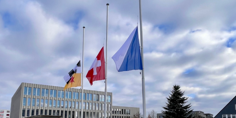 Auch Volketswil zeigt Anteilnahme.