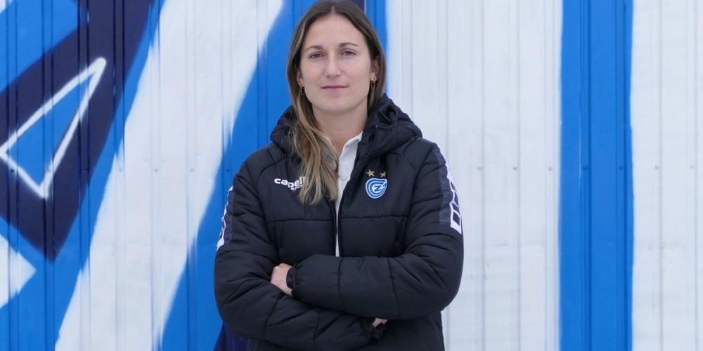 Frisch eingekleidet: Laura Vetterlein steigt bei GC-Frauenfussball in die Verantwortung.