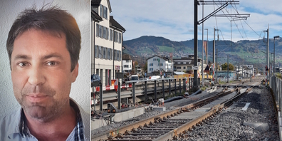 Leser Federico Rossi (l.) schreibt als früherer stellvertretender Bahnhofvorstand Schmerikons über den Einbau von «Sparinfrastruktur» bei der Bahn.