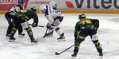 Mit einer kämpferischen Leistung holte der HCT einen Zähler. 