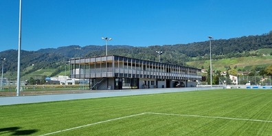 Die Sportanlage Tägeren konnte trotz schwieriger Bauphase günstiger als geplant realisiert werden.