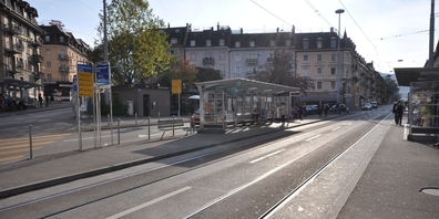 Downtown Wiedikon: (fast) nichts geht über den Goldbrunnenplatz.