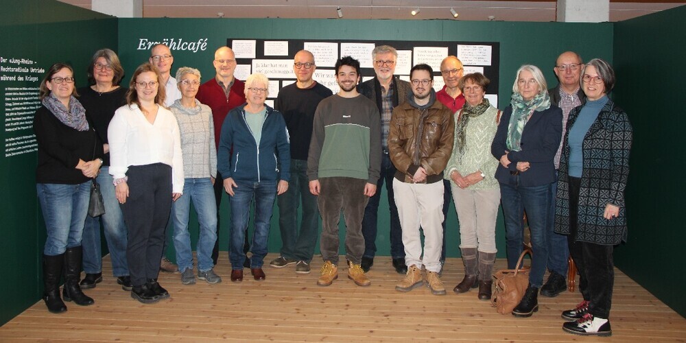 Im Zentrum des Abends stand eine Führung durch die Sonderausstellung «Im Schatten des Krieges. Alltag im Rheintal».