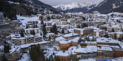 In Davos findet vom 19. bis 23. Januar das Weltwirtschaftsforum statt. (Archivbild)