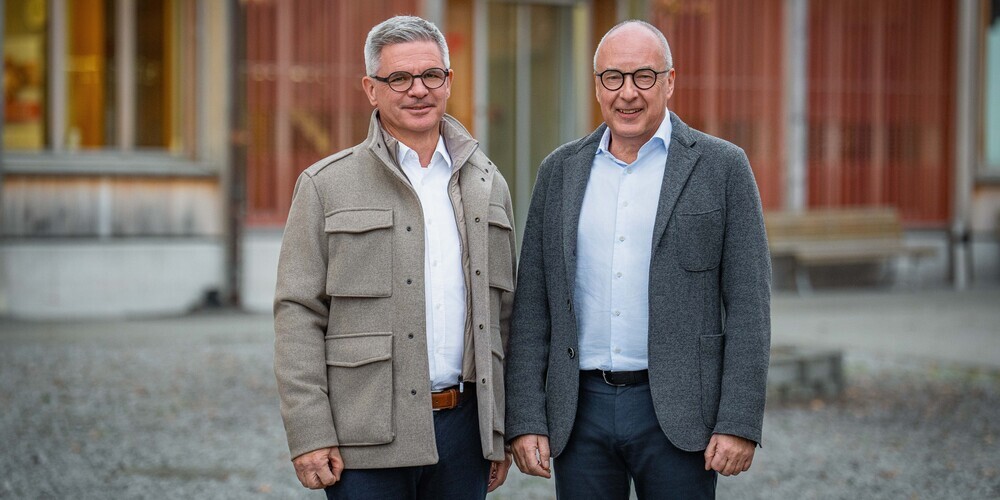 Patrick Benz (Rhyboot) und Roger Stieger (RTAG)