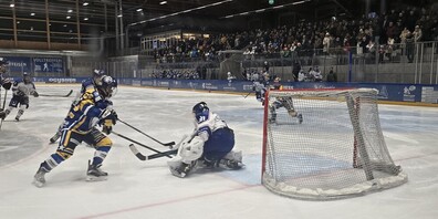 Vor 480 Zuschauerinnen und Zuschauern erkämpften sich die Hawks in der Uzehalle mit einer disziplinierten Leistungen einen wertvollen 1:0-Sieg.
