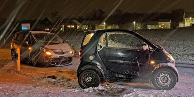 Eine Person wurde bei diesem Unfall verletzt.