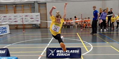 Voller Einsatz am UBS Kids Cup 2026 im Grünfeld in Jona.