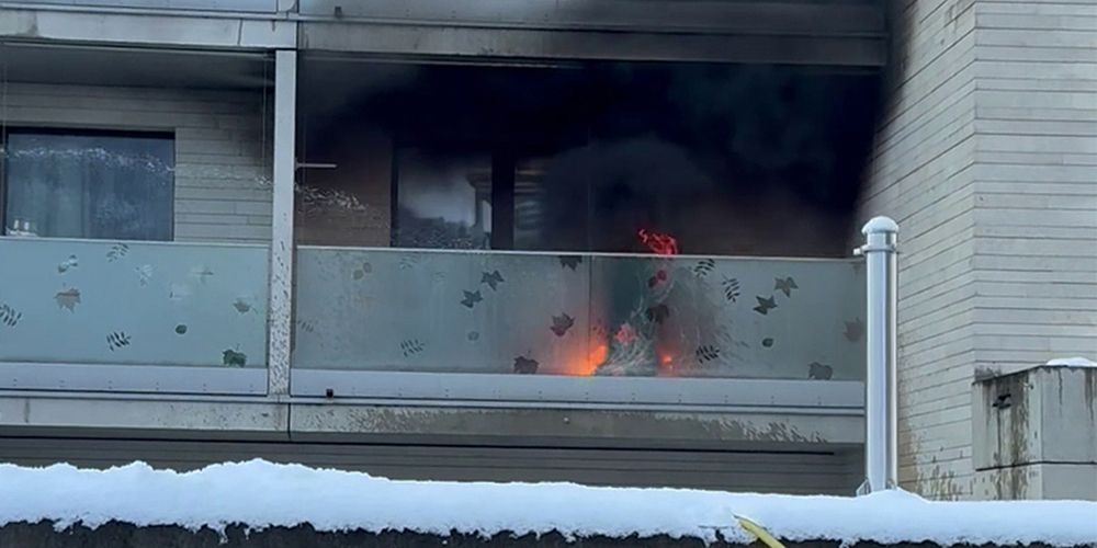 In Pfäffikon brach ein Brand aus.