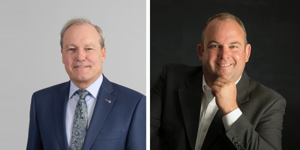 Die Gossauer Stimmberechtigten können zwischen zwei Kandidaten fürs Gemeindepräsidium wählen: Jörg Kündig (FDP, bisher) und Daniel Wäfler (SVP, neu).