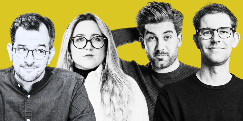 Kilian Ziegler, Moët Liechti, Cenk Korkmaz und Matthias Kunz (v.l.n.r.).