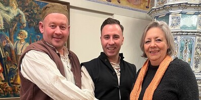 Christian Borer, Co-Präsident Verkehrsverein und neuer Co-Präsident Mittelaltergilde Rheineck / Sven Kamber, Co-Präsident Mittelaltergilde Rheineck / Katharina Linsi, Co-Präsidentin Verkehrsverein Rheineck.