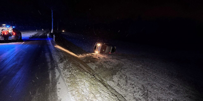 Es wurde niemand verletzt, am Auto entstand Sachschaden.