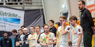 Sven Engeler (ganz rechts) ist ab sofort nicht mehr WASA-Trainer.