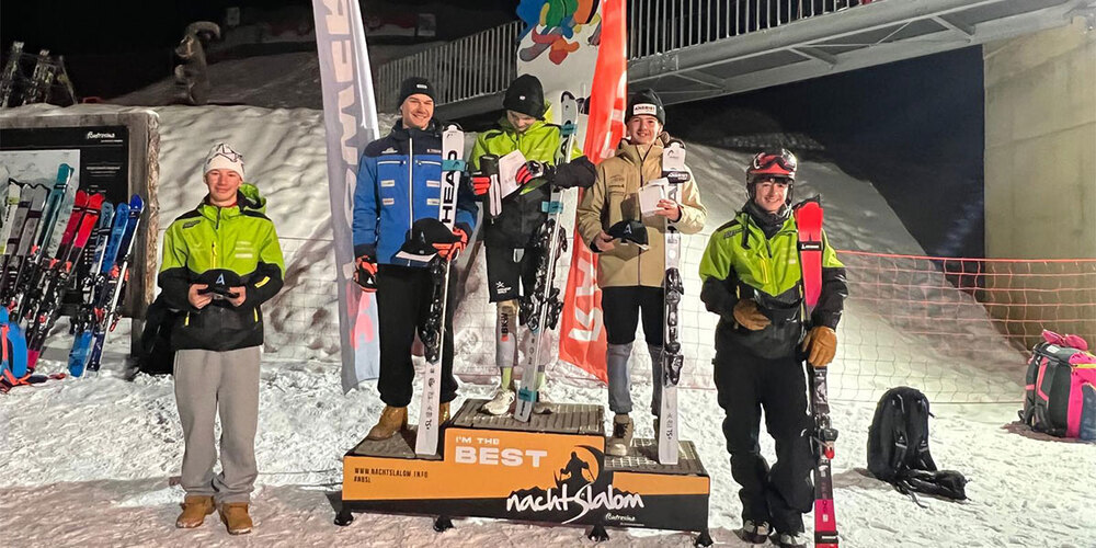 BSV  Raiffeisen Cup 1 in Pontresina, Slalom, U16 Knaben 3. Rang Jan Andrist (SC Klosters, RLZP)