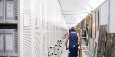 Wer hochwertige Kunst in seinem Wohnzimmer präsentieren will, kann sie in Winterthur ab Donnerstag ausleihen. Ein Teil des Angebots stammt aus der Sammlung des verstorbenen Immobilien-Königs Bruno Stefanini. (Symbolbild)