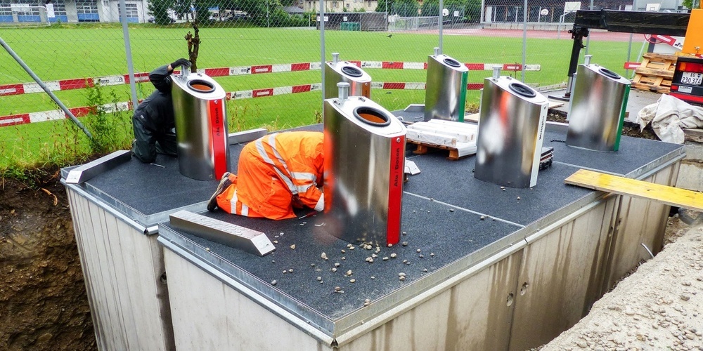 Unterflurbehälter. (Symbolbild)