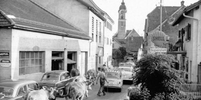 Die Dorfführung beleuchtet die Geschichte von Zizers. 