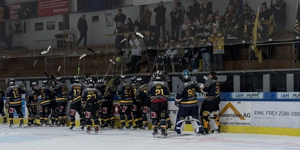 Rund 500 Zuschauer verfolgten am 14. Januar 2026 den Heimsieg des EHC Wetzikon.