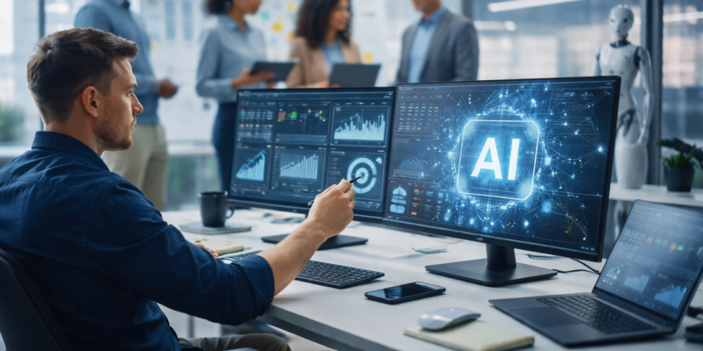 KI gilt als Schlüssel, um dem Arbeitskräftemangel im Kanton Zürich entgegenzuwirken und die drohende Wohlstandslücke zu verringern.