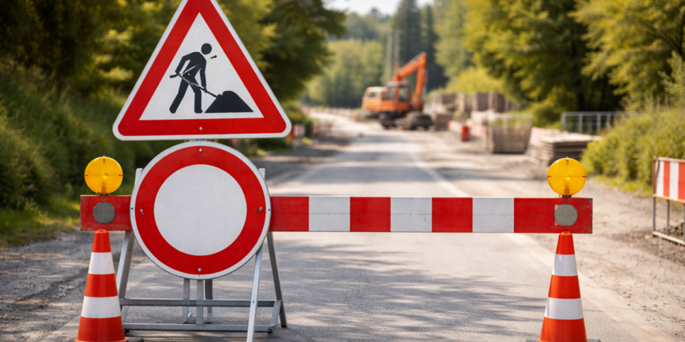 Die Strassensperrungen in Lendikon erfolgen während der Sanierung.