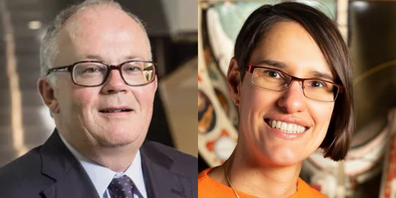 Christian Heinrich und Mandana Roozpeikar