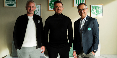 Roger Stilz, Enrico Maaßen und Matthias Hüppi