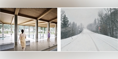 Hallenbad und Letzibrücke. (Symbolbild)