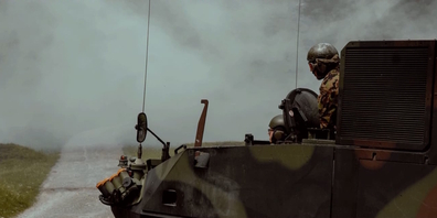 Angehörige des Mech Br Stabsbat 11 während einer Übung. (Symbolbild)