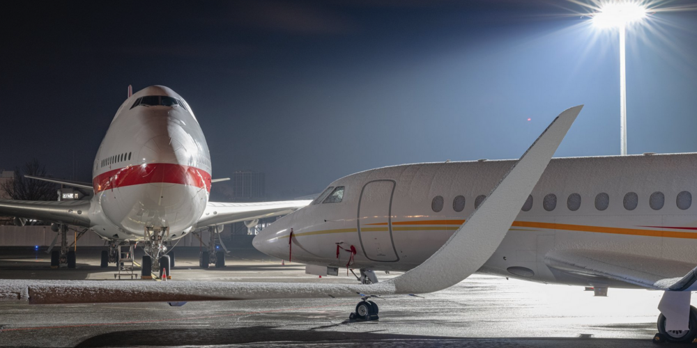 "Grosskampftage" für Spotter bzw. Aviatikfans am Flughafen Zürich während der WEF-Tage