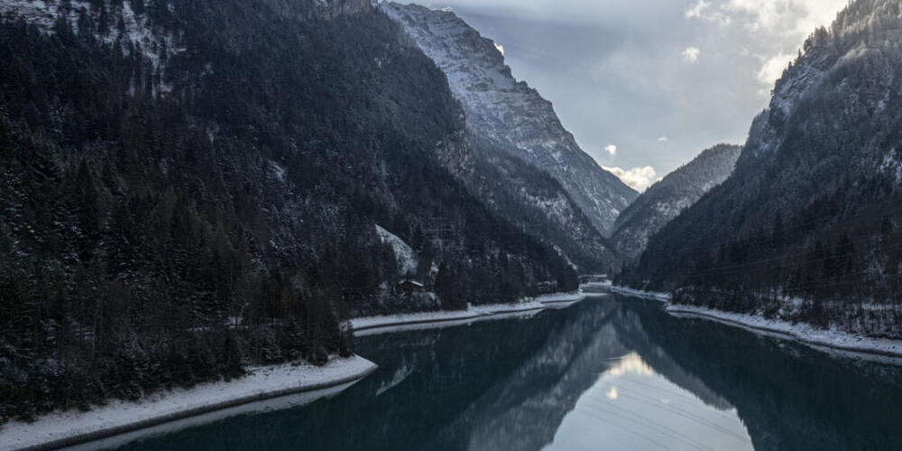 Der Stausee Mapragg liegt im St. Galler Taminatal. (Archivbild)