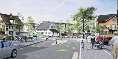 Für den Sternenplatz muss die Gemeinde Eschenbach nun ein neues Projekt auflegen.