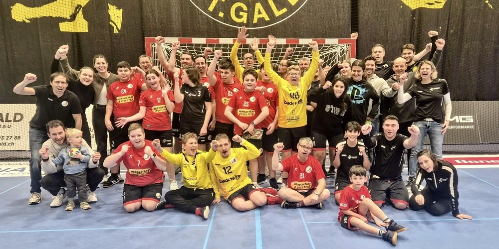 Die Unified Teams des SV Fides und des HC Rheintal zu Gast am Weihnachts-Special