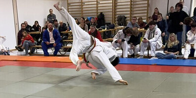 Sehr schöne Wurftechniken wurden gezeigt