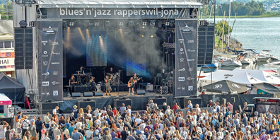 Dieses Jahr bleibt es still in Rapperswil – das Blues’n’Jazz-Festival wird um ein Jahr verschoben. Bild Archiv