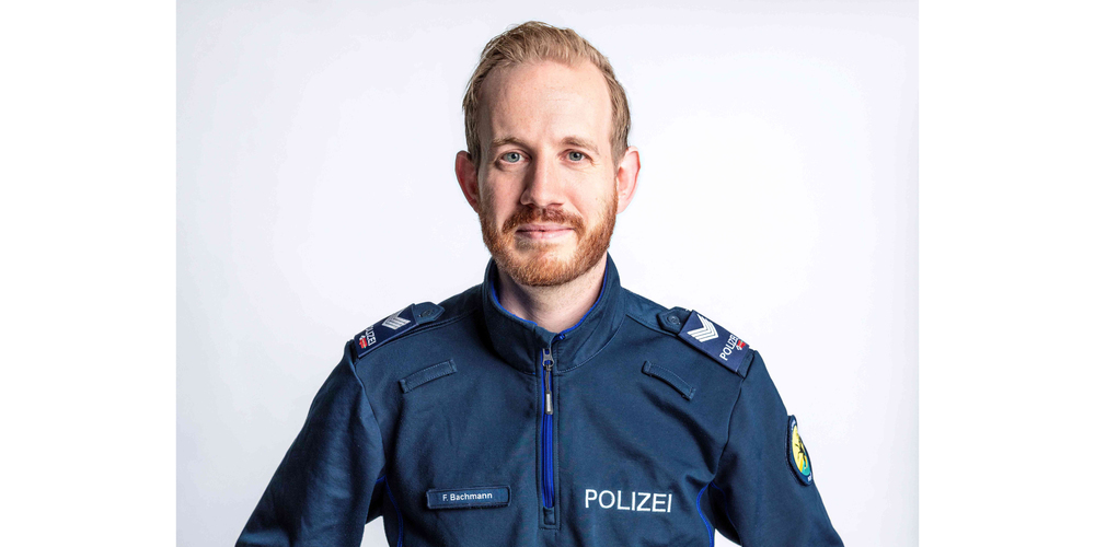 Fabio Bachmann, Gruppenleiter Prävention der Schaffhauser Polizei.