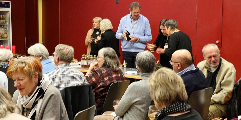 Der Kunstverein Oberer Zürichsee genoss den Abend.