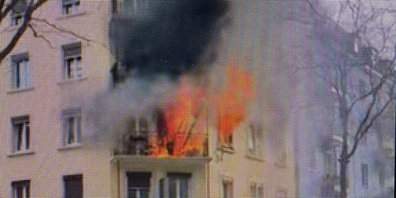 An der Bäckerstrasse spielten sich furchteinflössende Szenen ab.