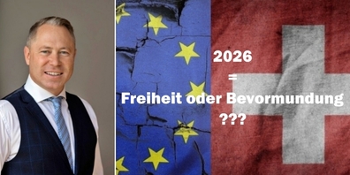 Dr. Gut: «Soll die Schweiz ihre Freiheit und Eigenständigkeit wahren? Soll sie ihre einzigartige direkte Demokratie erhalten? Oder soll sie künftig am Gängelband Brüssels geführt werden und ihre Souveränität begraben?»