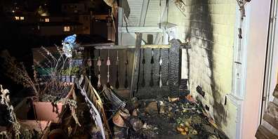 Am Samstag, kurz nach 16.30 Uhr, ging die Meldung über einen Brand auf dem Balkon eines Mehrfamilienhauses an der Boppartstrasse ein.