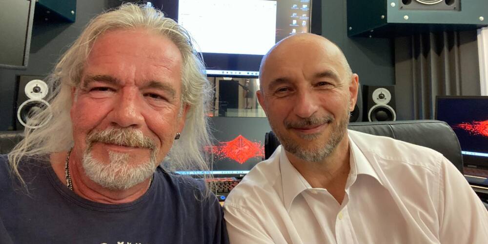 Helmi Z und Bernd Rieger grüssen aus dem Studio