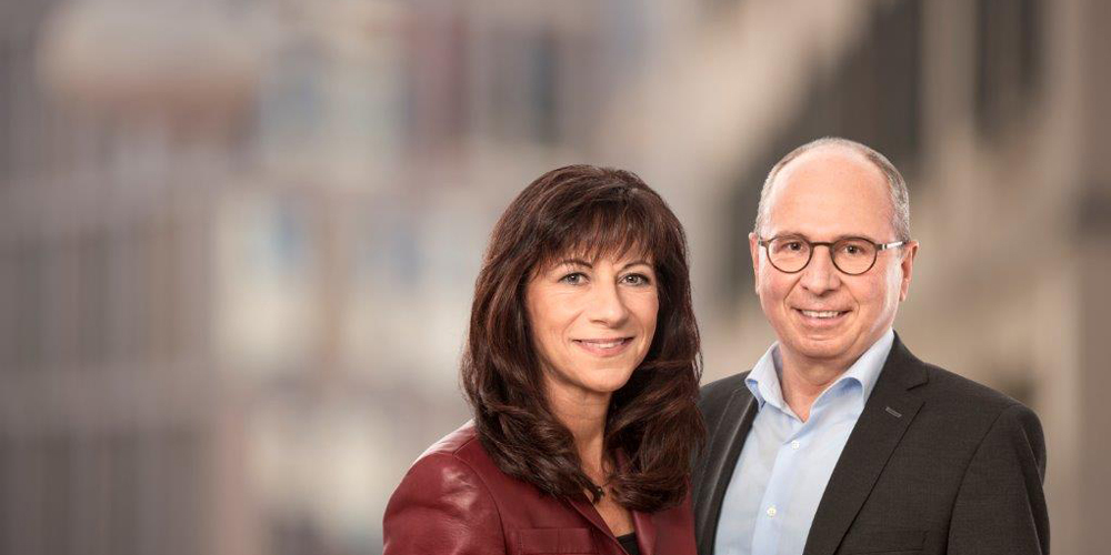 Heidi Hanselmann und Fredy Fässler.