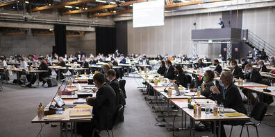 Das Projekt für die Sanierung des Verkehrsknotens Augarten in Uzwil löste im St. Galler Kantonsrat eine lange Diskussion aus: Die Unzufriedenheit mit dem Vorhaben war gross. (Archivbild)