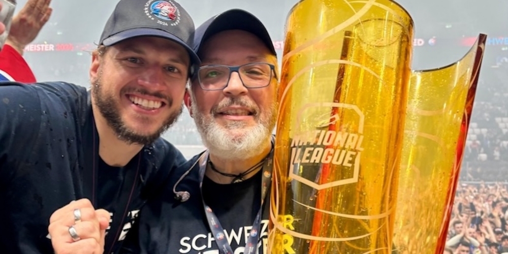 Trifft man sich an Olympia wieder? Giovanni Marti (r.) mit ZSC-Topscorer Sven Andrighetto.