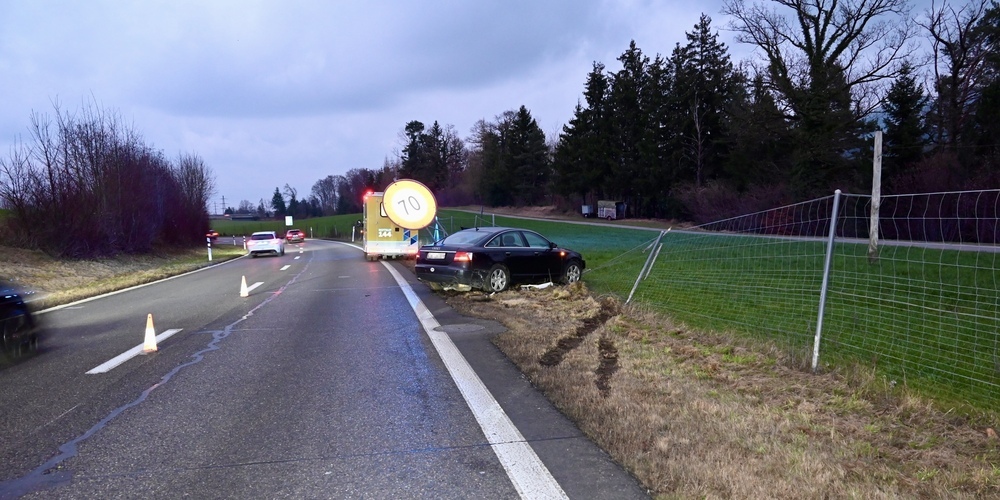 Die Dame wurde als fahrunfähig eingestuft