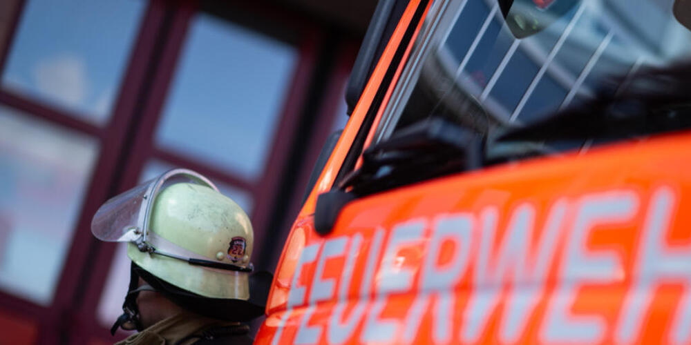 Der Einsatz der Feuerwehr im Podium Andermatt war rasch vorbei. (Archivbild aus Deutschland)