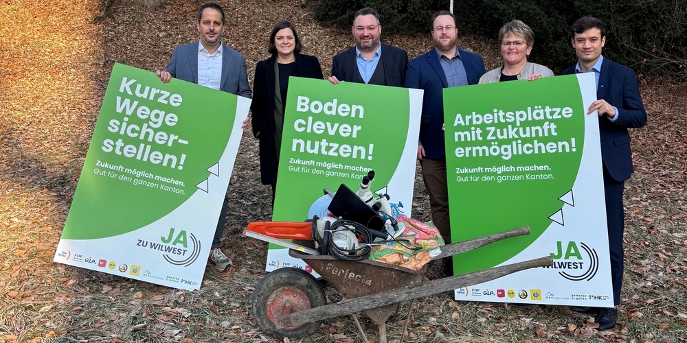 Das Ja-Komitee ist breit abgestützt: Darin vertreten sind Die Mitte, FDP, SP, GLP, EVP sowie die SVP Stadt Wil und die Gruppierung Grüne für WILWEST.