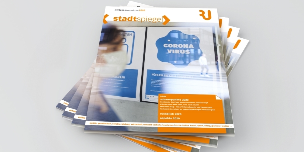 Der neue «Stadtspiegel» ist kostenlos am Infoschalter der Stadt und bei der Tourist-Information erhältlich.